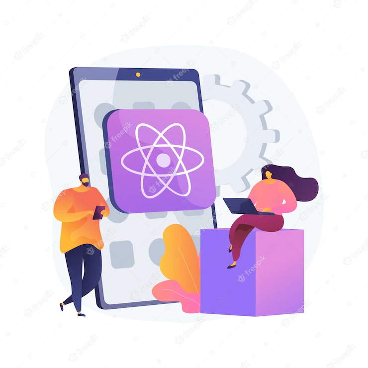 react native mobile app abstract concept illustration cross platform native mobile app development framework javascript library user interface operating system 335657