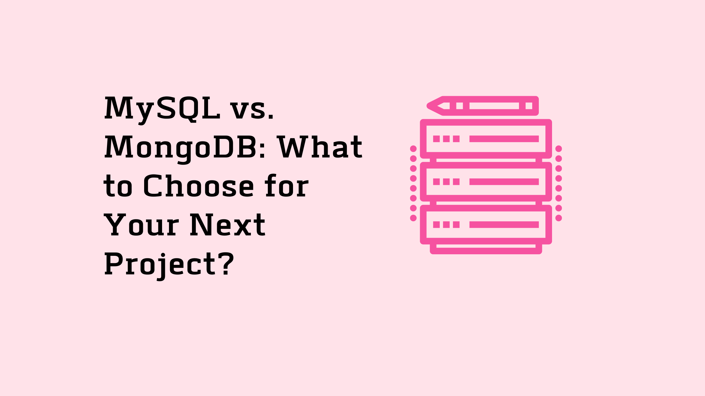 MongoDB vs MySql